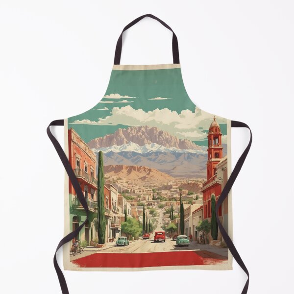 Item preview, Saltillo Coahuila Mexico Tourism Vintage Poster 2 designed and sold by TravelersGems.