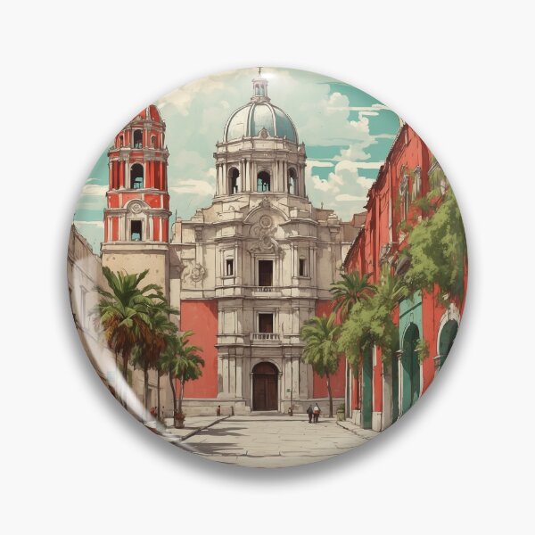 Item preview, Valladolid Mexico Tourism Vintage Poster designed and sold by TravelersGems.