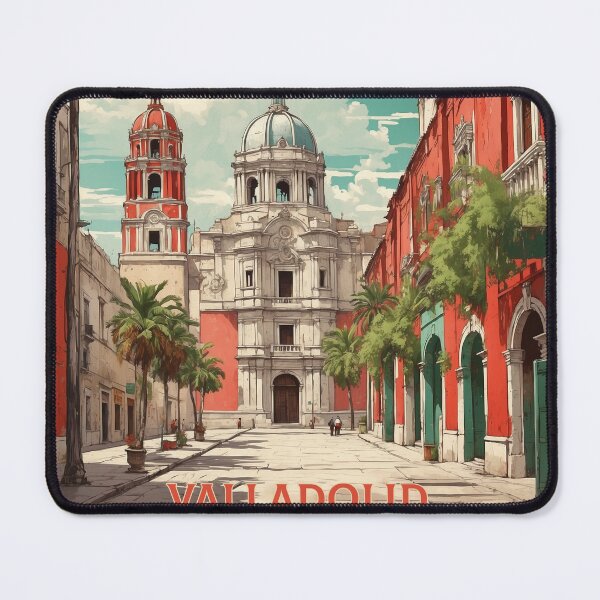 Item preview, Valladolid Mexico Tourism Vintage Poster designed and sold by TravelersGems.