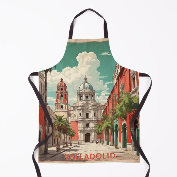 Item preview, Valladolid Mexico Tourism Vintage Poster designed and sold by TravelersGems.