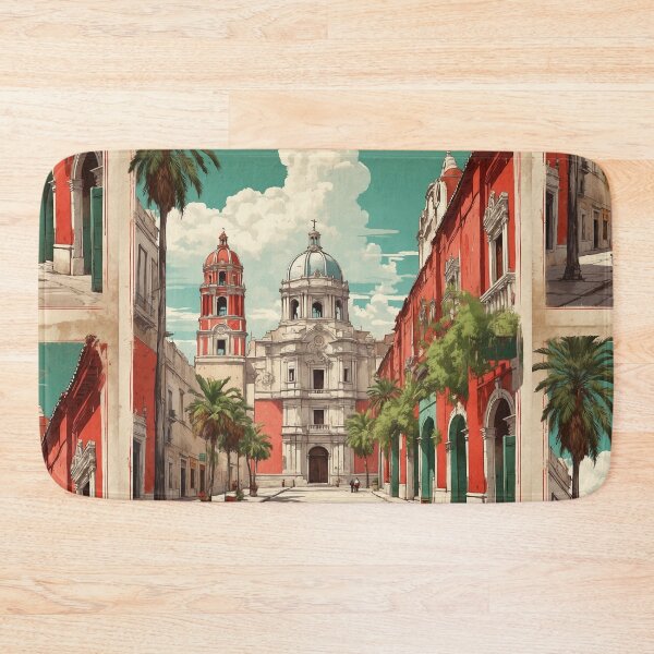 Item preview, Valladolid Mexico Tourism Vintage Poster designed and sold by TravelersGems.