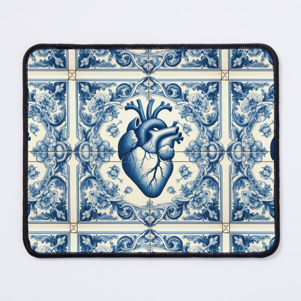 Item preview, Dutch Tile: The Heart No.7 designed and sold by ArtNook777.
