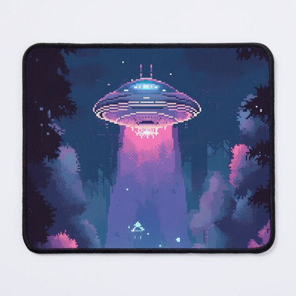 Item preview, Alien visit, 16bit - Pixel art designed and sold by octoboobs.