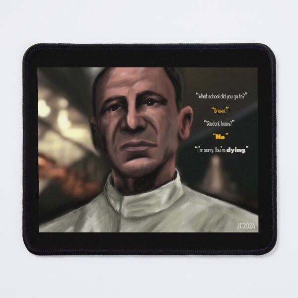Item preview, The Menu "The Reason" Chef Julian Slowik painting (digital) designed and sold by Stag Art Studios.