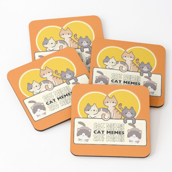 Item preview, Text cat memes with cute kittens. designed and sold by EyeArt Studio.