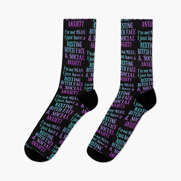 Item preview, Resting Bitch Face and Social Anxiety Gradient designed and sold by ObsidianDaz.