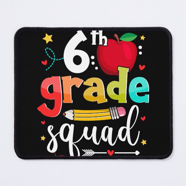Item preview, 6th Grade Squad Funny School Sixth Graders Kids Teachers designed and sold by MobyStickers.