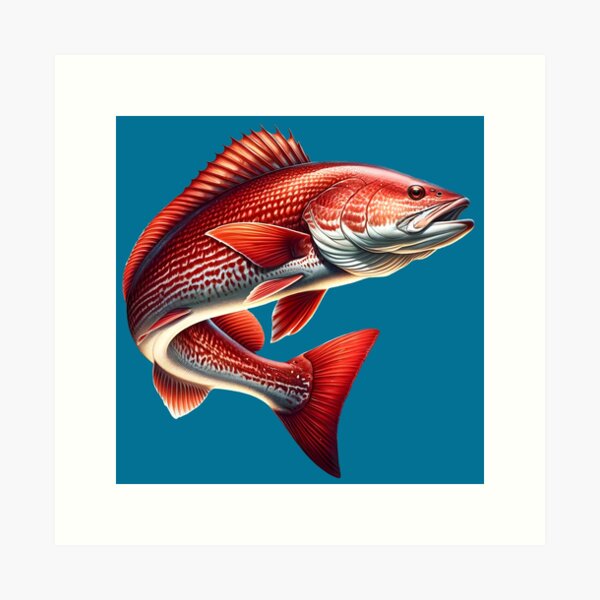 Red Drum Fish Art Prints for Sale