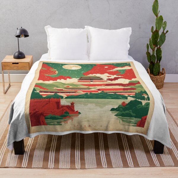 Item preview, The Forbidden City China Vintage Poster Tourism 4 designed and sold by TravelersGems.