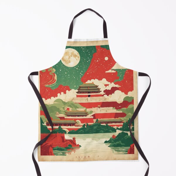 Item preview, La Ciudad Prohibida China Vintage Poster Turismo 4 designed and sold by TravelersGems.