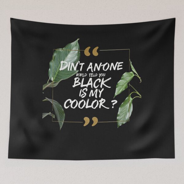 Item preview, Elegance in Black: Didn't Anyone Tell You Black is My Color designed and sold by ChicArtThreads.