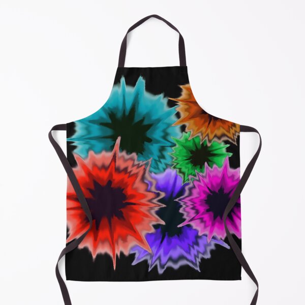 Item preview, Multi color explosion in red, orange, green, teal, purple, pink and red designed and sold by coloryourwings.