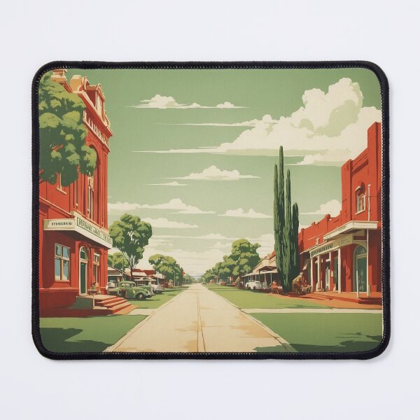 Item preview, Dubbo Australia Tourism Vintage Poster designed and sold by TravelersGems.