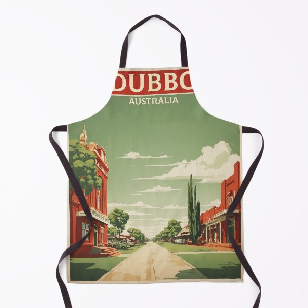 Item preview, Dubbo Australia Tourism Vintage Poster designed and sold by TravelersGems.