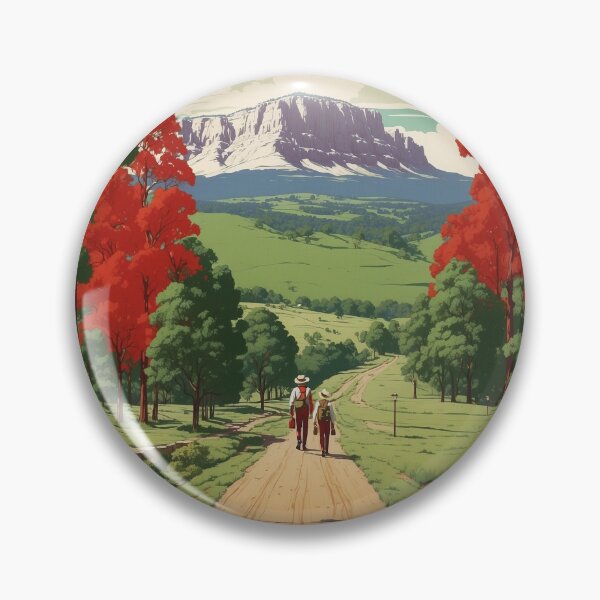 Item preview, Armidale Australia Tourism Vintage Poster designed and sold by TravelersGems.