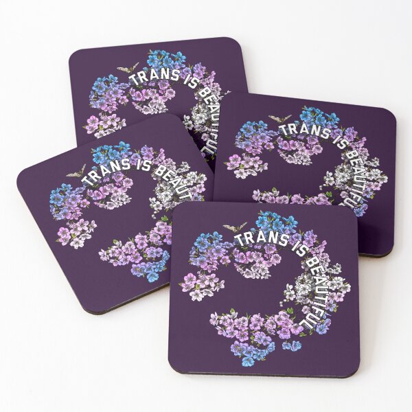 Item preview, Trans Is Beautiful Cherry Blossom designed and sold by Art by Veya.