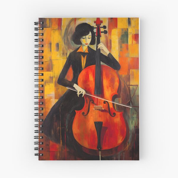 Item preview, Cello Player designed and sold by KookyStudioArt.