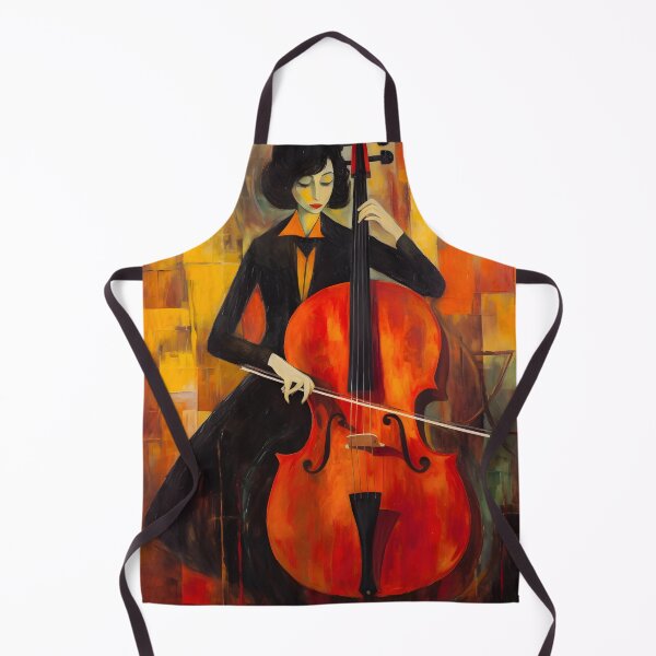 Item preview, Cello Player designed and sold by KookyStudioArt.