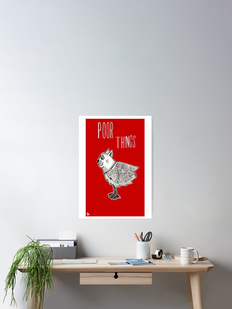 Poor Things  - Dog Duck - Alternative Movie Poster Poster