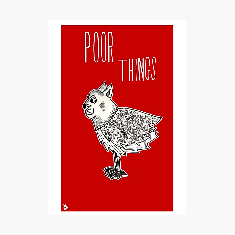 Poor Things  - Dog Duck - Alternative Movie Poster Poster