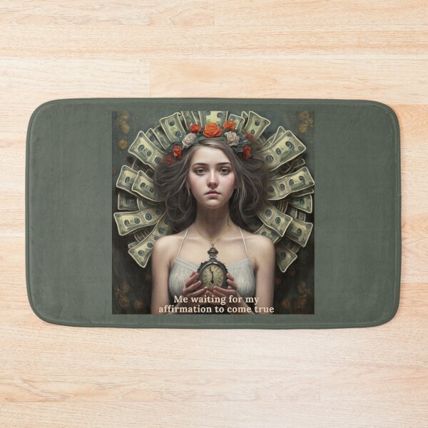 Item preview, Me waiting for my affirmation to come true designed and sold by GodGoddess.