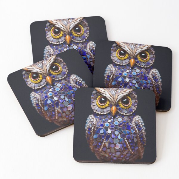 Item preview, Captivating Mosaics of Owl Beauty #2 designed and sold by Anuchartl.