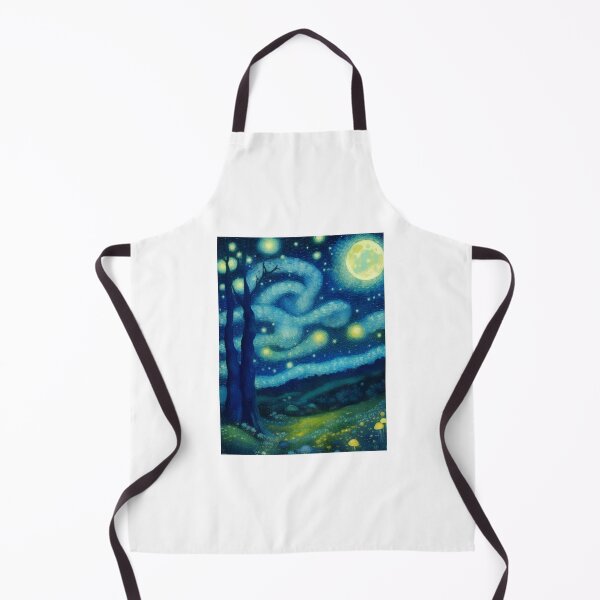 Item preview, Blue Starry Night - Magic Mushroom Forest #47 designed and sold by Scarlet Swan.
