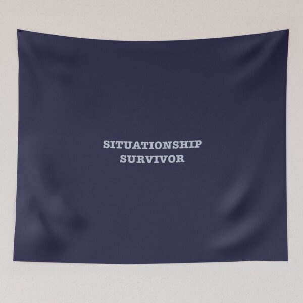 Item preview, Situationship survivor quote designed and sold by BabblingCow.