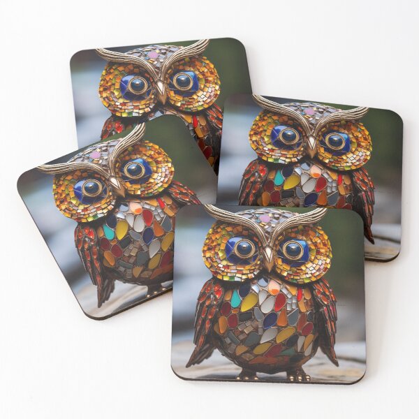 Item preview, Captivating Mosaics of Owl Beauty #3 designed and sold by Anuchartl.