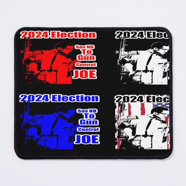 Item preview, 2024 Election Red White Blue X Say No To Gun Control Joe Sticker Pack designed and sold by montezwalls.