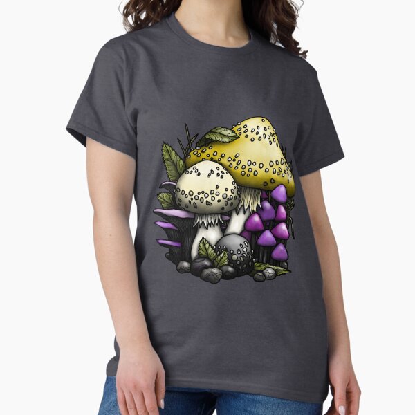 Item preview, Nature Is Not Binary Fungi Enby designed and sold by Art by Veya.