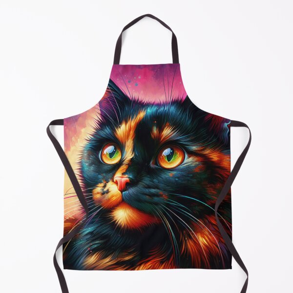 Item preview, art cat tortie cute Tortoiseshell kitty designed and sold by dimaxstore.