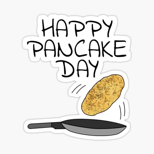 Item preview, Happy Pancake Day Shrove Tuesday designed and sold by doodlerob.