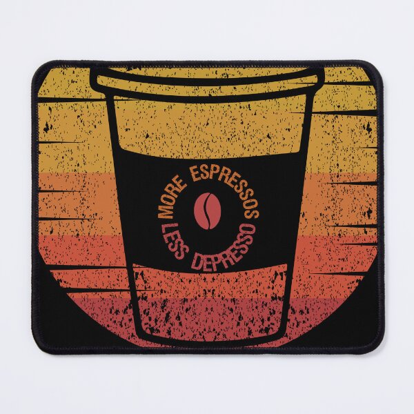 Item preview, More Espressos Less Depresso Coffee In Take Away Cap designed and sold by Paula-Ziolek.