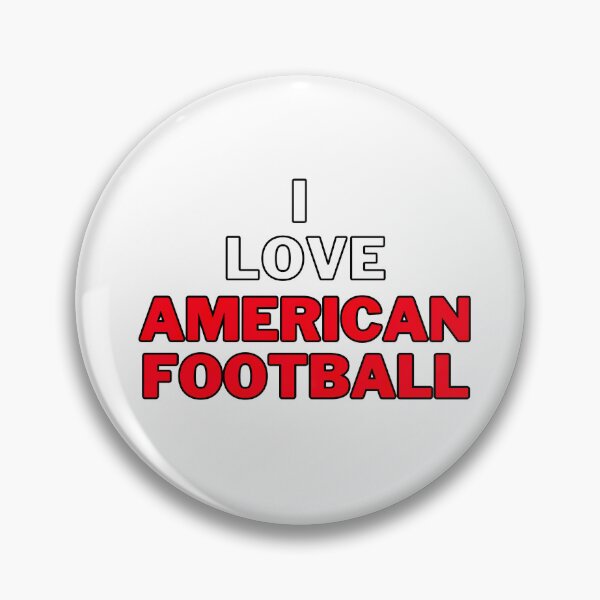 Item preview, I love American football designed and sold by Frostquest.