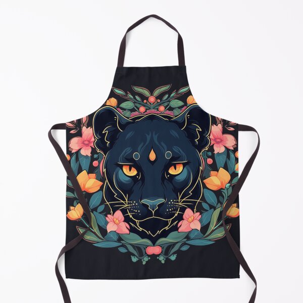 Item preview, Floral Black Panther designed and sold by CleverboyDsgns.