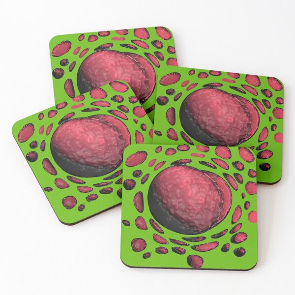 Item preview, Red on Green designed and sold by ComicJo.