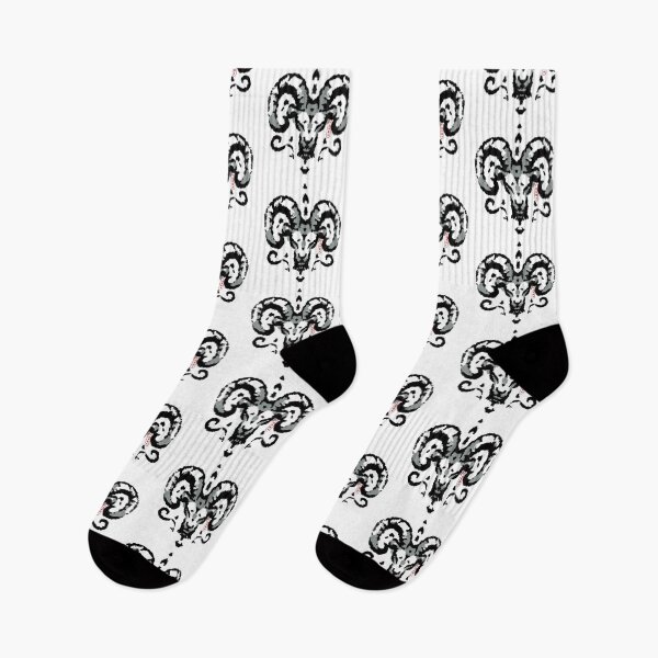 Item preview, Goat Aries Horoscope Rorschach Test by Tobe Fonseca designed and sold by Tobe Fonseca®.