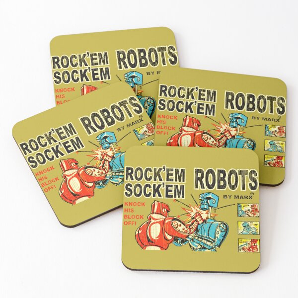 Item preview, Rock'Em Sock'Em Robots Worn designed and sold by Alema Art.
