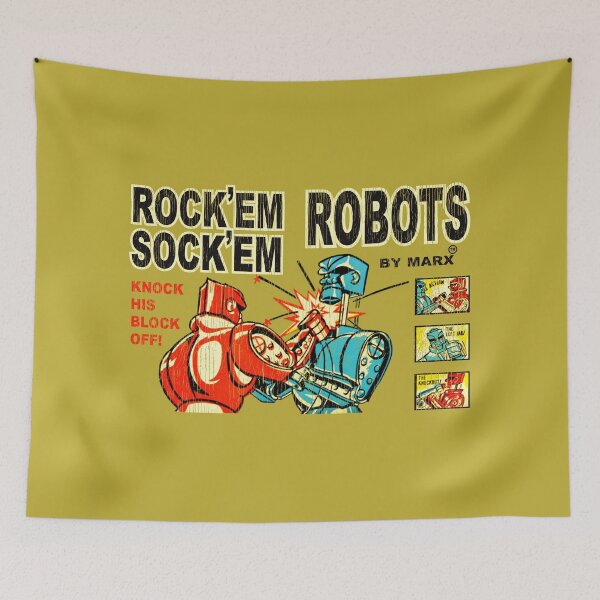 Item preview, Rock'Em Sock'Em Robots Worn designed and sold by Alema Art.