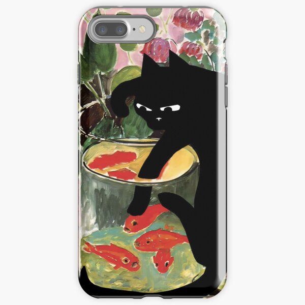 Item preview, matisse's goldfish and a cat designed and sold by Mitra Farmand.