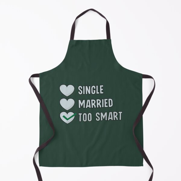 Item preview, single married too smart valentine status designed and sold by Donutlovers.