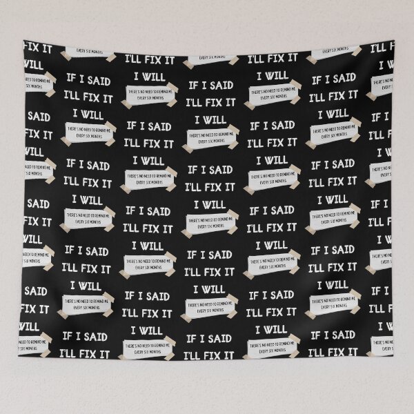 Item preview, If I Said Ill Fix It I Will. Funny Fix-It-All Husband designed and sold by Rebel-Design.