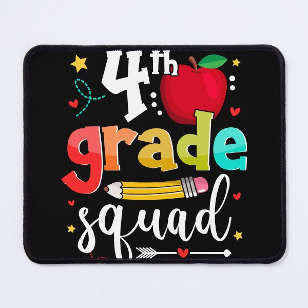 Item preview, 4th Grade Squad Funny School Fourth Graders Kids Teachers designed and sold by MobyStickers.