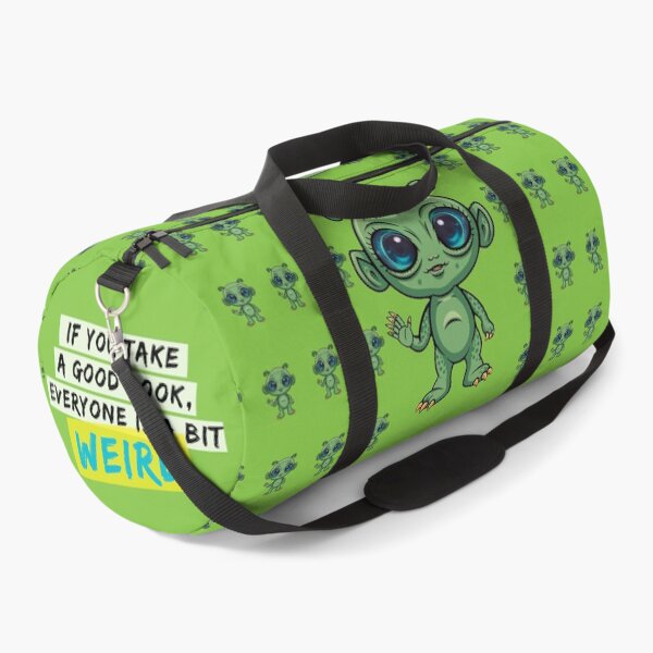 Item preview, Cute alien waving his hand in greeting designed and sold by HarridanCreates.