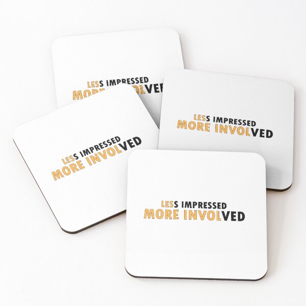 Item preview, Less Impressed, more involved. designed and sold by Positive Mindzet!.
