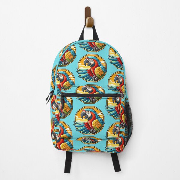 Item preview, Tropical Macaw Endangered Parrot Fantasy Bird designed and sold by CoffeeIsATrip.