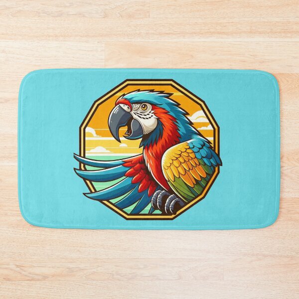 Item preview, Tropical Macaw Endangered Parrot Fantasy Bird designed and sold by CoffeeIsATrip.