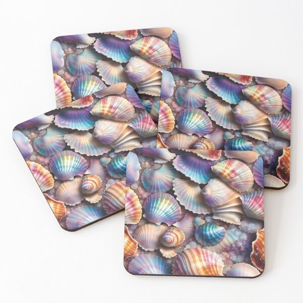 Item preview, Seashells designed and sold by chromavibes-art.