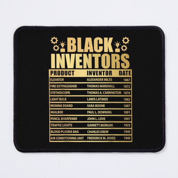 Item preview, History Of Forgotten Black Inventors Black History Month Golden T-Shirt designed and sold by PassionPalette.